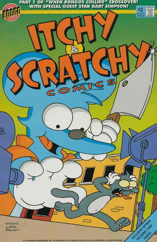 Itchy & Scratchy Comics #3 VF/NM; Bongo | save on shipping - details inside