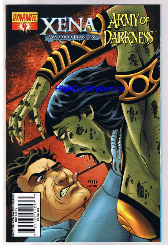 XENA ARMY of DARKNESS #1 2 3 4, NM, What Again, 2008, Evil Dead, Deadites, 1-4 A