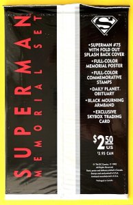 SUPERMAN 75 DEATH OF SUPERMAN BLACK BAGGED EDITION (1993) B5