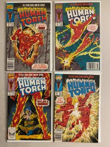 Saga of the Original Human Torch set #1-4 Marvel (6.0 FN) (1990)