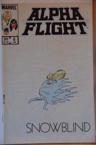 Alpha Flight #6 (1984) Snowblind! VF+