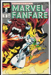Marvel Fanfare #51 (1990) Silver Surfer