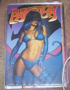vampirella # 10 june 2002 +  limited edition PANTHA  cover rare  