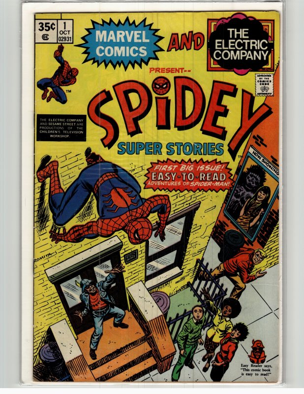 Spidey Super Stories #1 (1974) Spider-Man