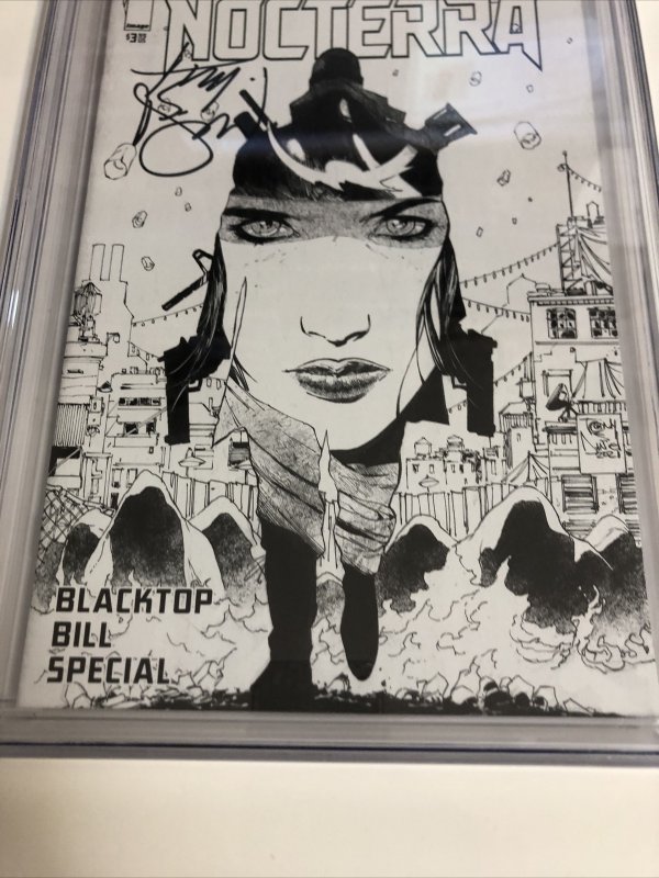 Nocterra Blacktop Bill Special (2022) # nn (CGC 9.8 SS) Signed Tony Daniels