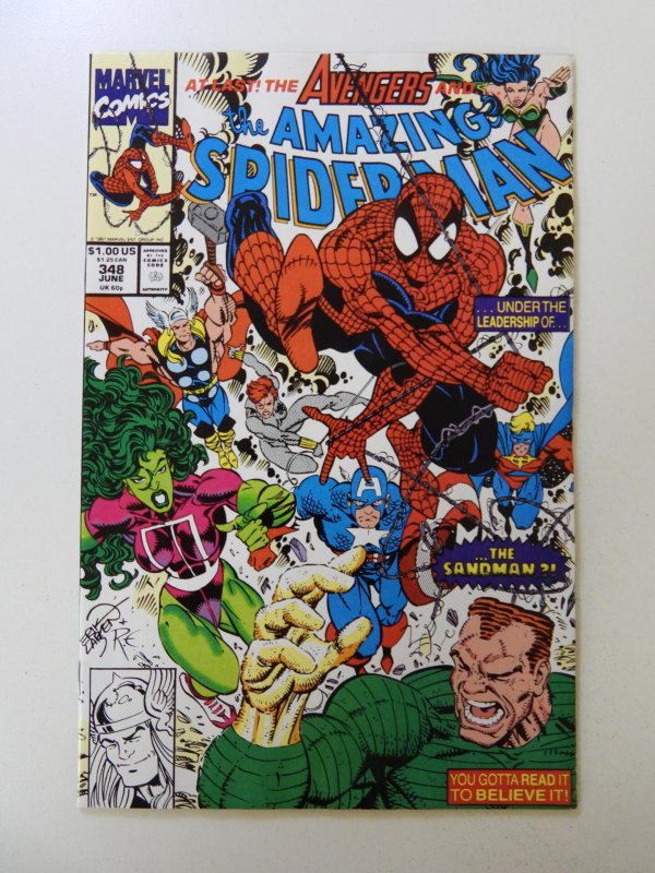 The Amazing Spider-Man #348 (1991) VF condition