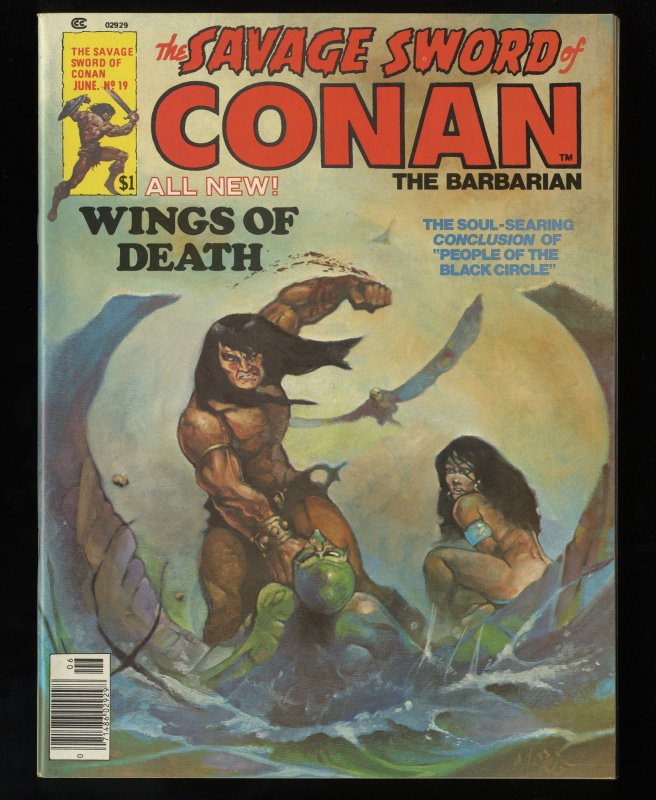 Savage Sword of Conan #19 NM+ 9.6