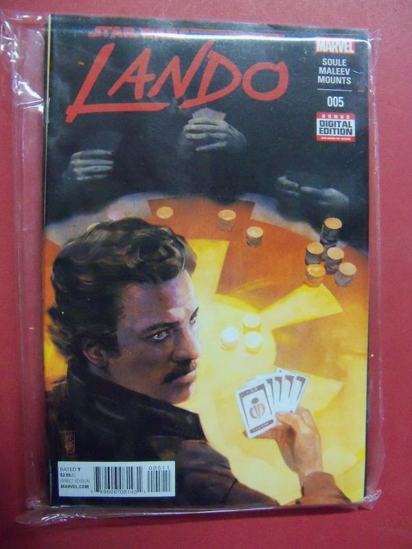 LANDO CALRISSIAN #005 REGULAR COVER NM 9.4 MARVEL 2015 SERIES