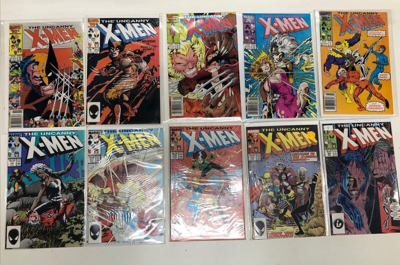Uncanny X-Men (1986) Set Issue # 201-250 (VF/NM) • Marvel Comics • Claremont •
