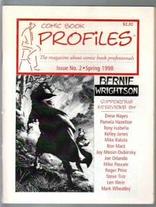 Comic Book Profiles #2 1998-Berni Wrightson issue-VF