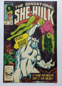 Sensational She-Hulk #7 (Nov 1989, Marvel) FN+ 6.5 Razorback & Xemnu appearance