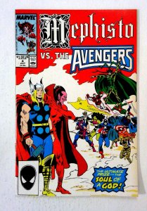 Mephisto #4 (1987) Thor Captain America She-Hulk Marvel NM-