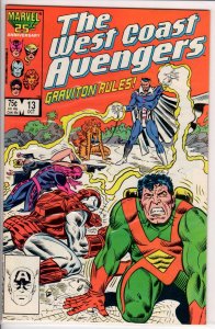 West Coast Avengers #13 (1986) 9.8 NM/MT