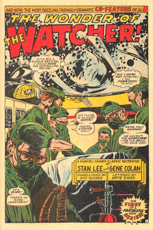 SILVER SURFER #1 (Aug1968) 8.0 VF  Buscema! Colan! • Iconic 1st Issue!