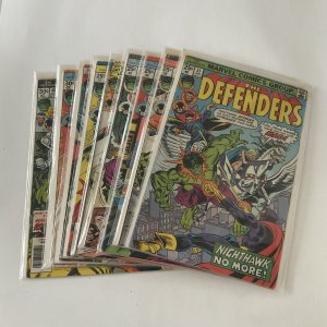 Defenders 31-36 38-40 Fine- Fn- 5.5 Lot Run Set Marvel