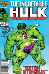 Incredible Hulk, The #323 (Newsstand) VG; Marvel | low grade comic - save on shi