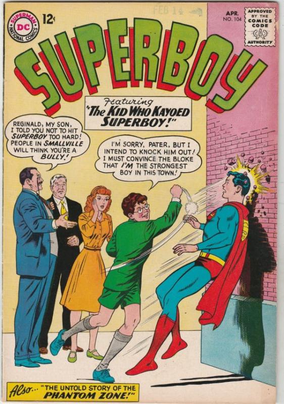 Superboy #104 (Apr-63) VF+ High-Grade Superboy