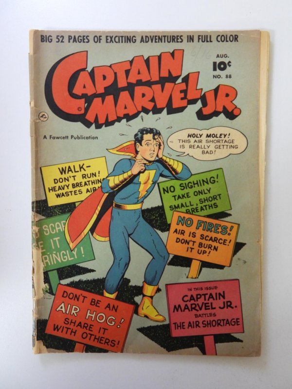 Captain Marvel, Jr. #88 (1950) FR/GD condition