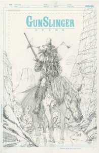 GUNSLINGER SPAWN #1 1:50 CAPULLO SKETCH VARIANT COVER (NEAR MINT)