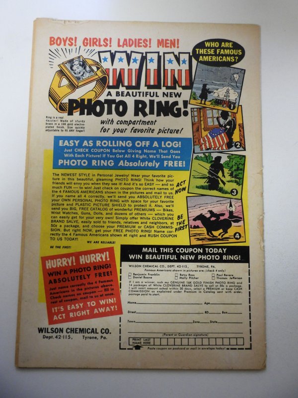 Adventure Comics #285 (1961) GD Condition centerfold detached