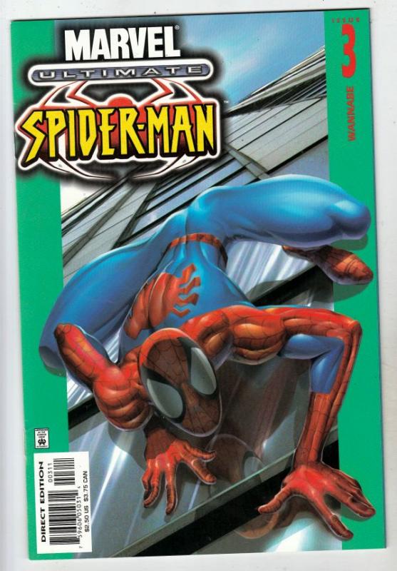 Spider-Man, Ultimate #3 (Jan-01) NM+ Super-High-Grade Spider-Man