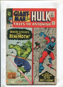 Tales to Astonish #67 - Where Strides the Behemoth! (3.5/4.0) 1965