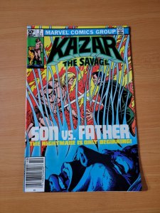 Ka-Zar The Savage #7 Newsstand Variant ~ NEAR MINT NM ~ 1981 Marvel Comics