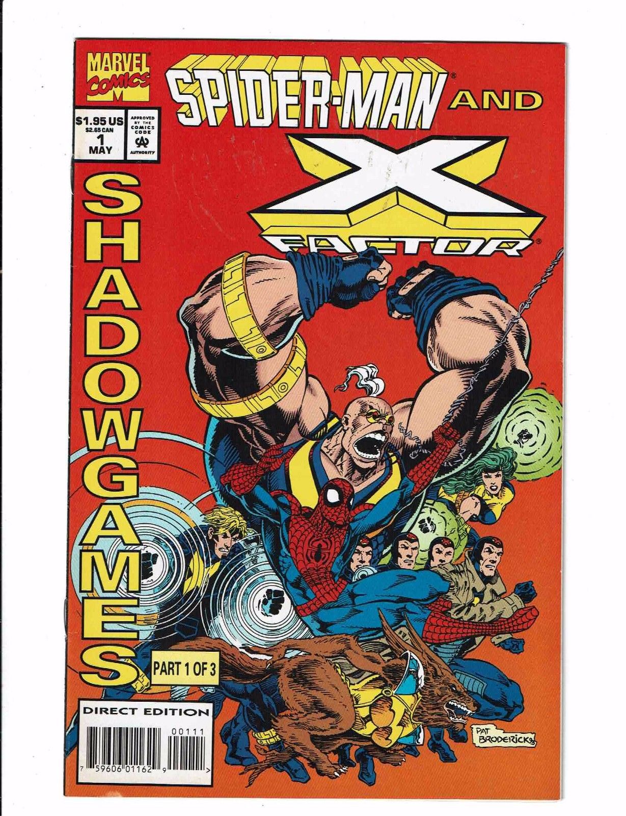 5 Marvel Comics 1 Wild Thing Juggernaut X Factor Spider Man X Men Cyclops Tw9 Comic Books 1269