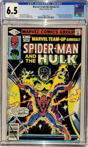 Marvel Team-Up Annual #2 (Marvel 1979) CGC 6.5 Spider-Man, Hulk, Super Soldiers