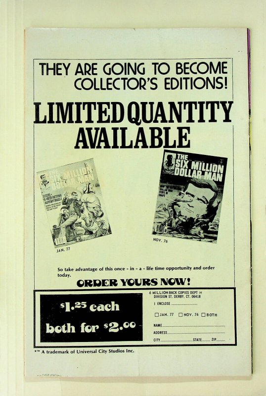 Baron Weirwulf's Haunted Library #31 (Sep 1977, Charlton) - Good- 