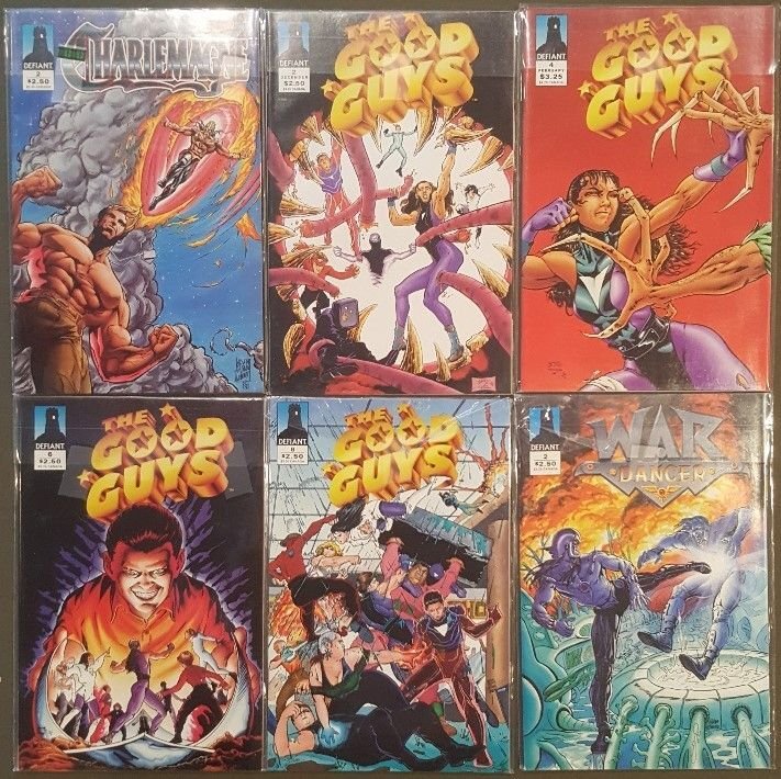 DEFIANT COMICS LOT (1993-1994)