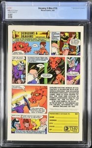 Uncanny  X-Men #155 1982 Marvel Comics CGC 9.8 1st app Brood White Pages 013