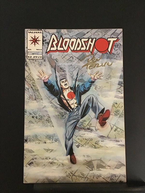 Bloodshot #6 (1993) signed by Don Perlin 1st Colin King (Ninjak)