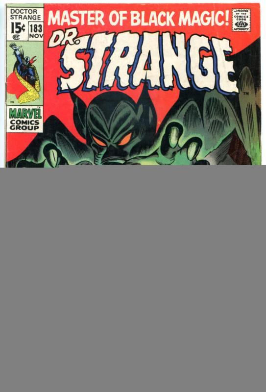 DOCTOR STRANGE #183, FN, Mystic Arts, Gene Colan, 1968, more DS in store