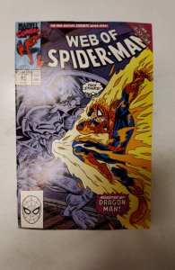 Web of Spider-Man #61 (1990) NM Marvel Comic Book J731