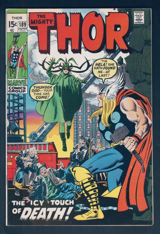 Thor #189 (1971) VF++