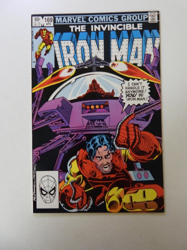 Iron Man #169 Direct Edition (1983) NM- condition