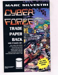 Cyberforce (1993 2nd Series) #1 Image Comic Book Homage Crossover HH4 AD38