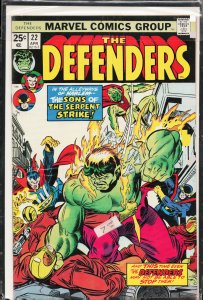 The Defenders #22 (1975) The Defenders