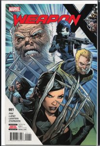 Weapon X #1 (2017) X-Men