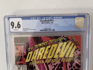 Daredevil #263 CGC 9.6 Newsstand (1989)