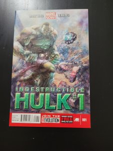 Indestructible Hulk #1 (2013) High Grade