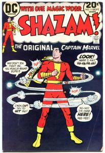 SHAZAM #2 3 4 5, FN, Captain Marvel, Origin retold, 1973, more Bronze in store