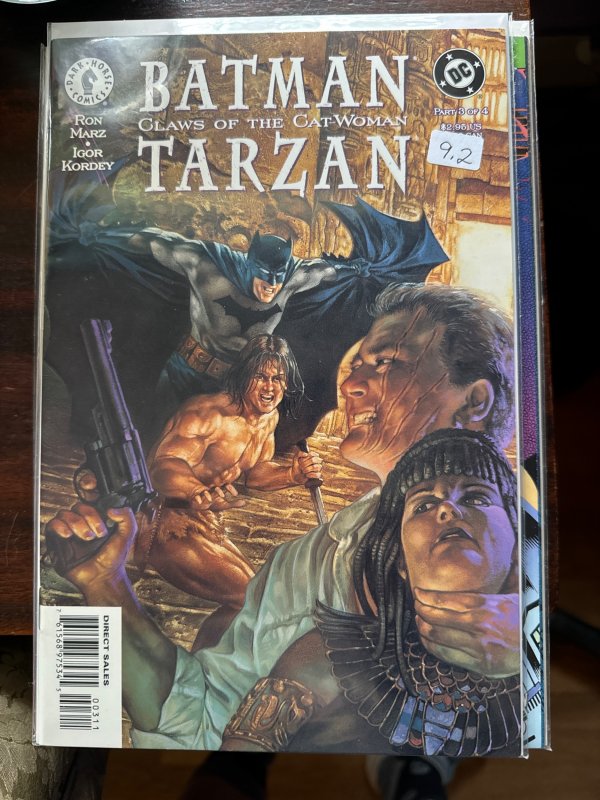 Batman/Tarzan: Claws of The Cat-Woman #3 (1999)