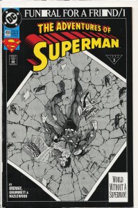 Adventures of Superman #498 (1993) Superman