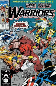 New Warriors, The #12 FN ; Marvel | Juggernaut