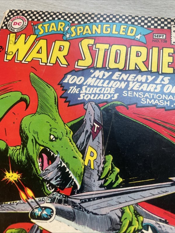 Star-Spangled War Stories #128   G/VG 3.0   1966 DC   The War That Time Forgot