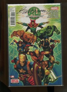 AGE OF ULTRON BOOK SEVEN SIGNED BY BRIAN BENDIS! (9.2)