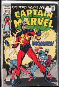 Captain Marvel #17 (1969) Captain Marvel