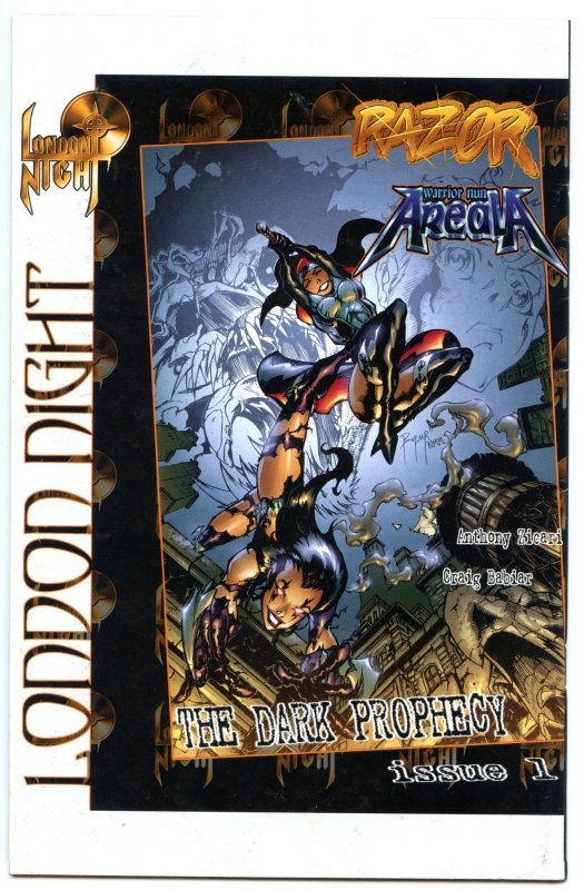 Razor/Warrior Nun Areala: Dark Prophecy #1 (1999)